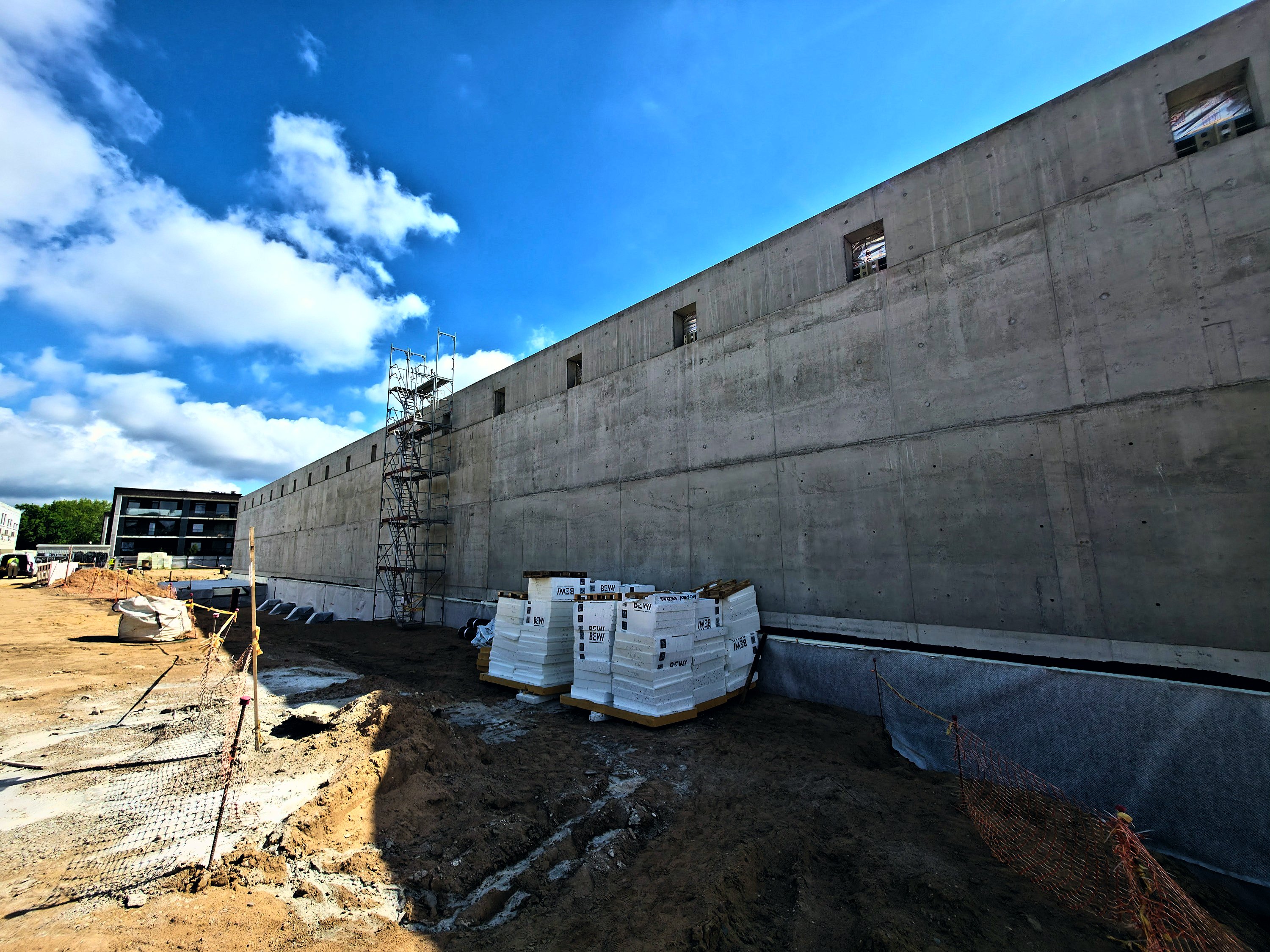 Žirmūnai Athletics Arena – construction progress, photo 2