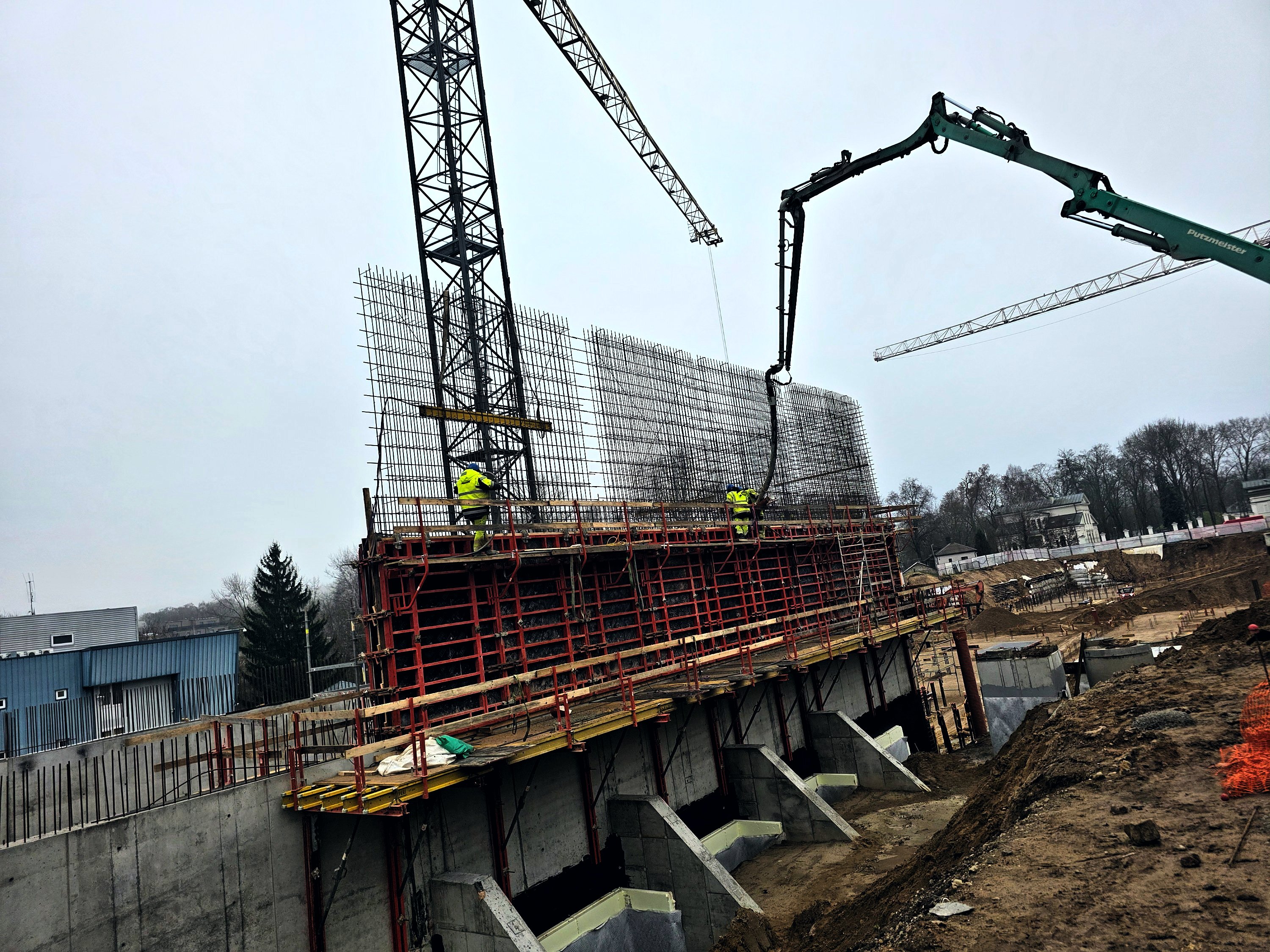 Žirmūnai Athletics Arena – construction progress, photo 3