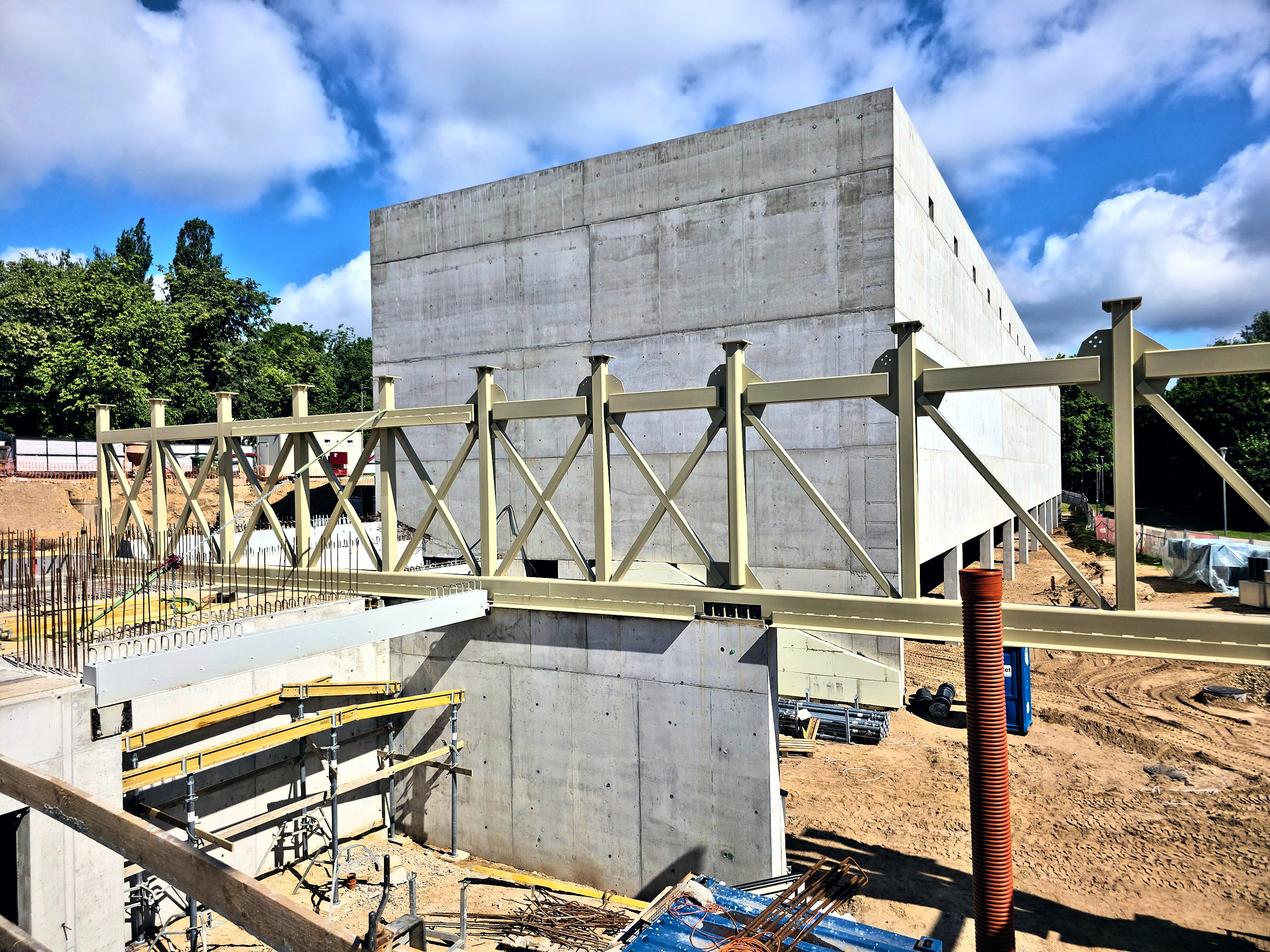 Žirmūnai Athletics Arena – construction progress, photo 6