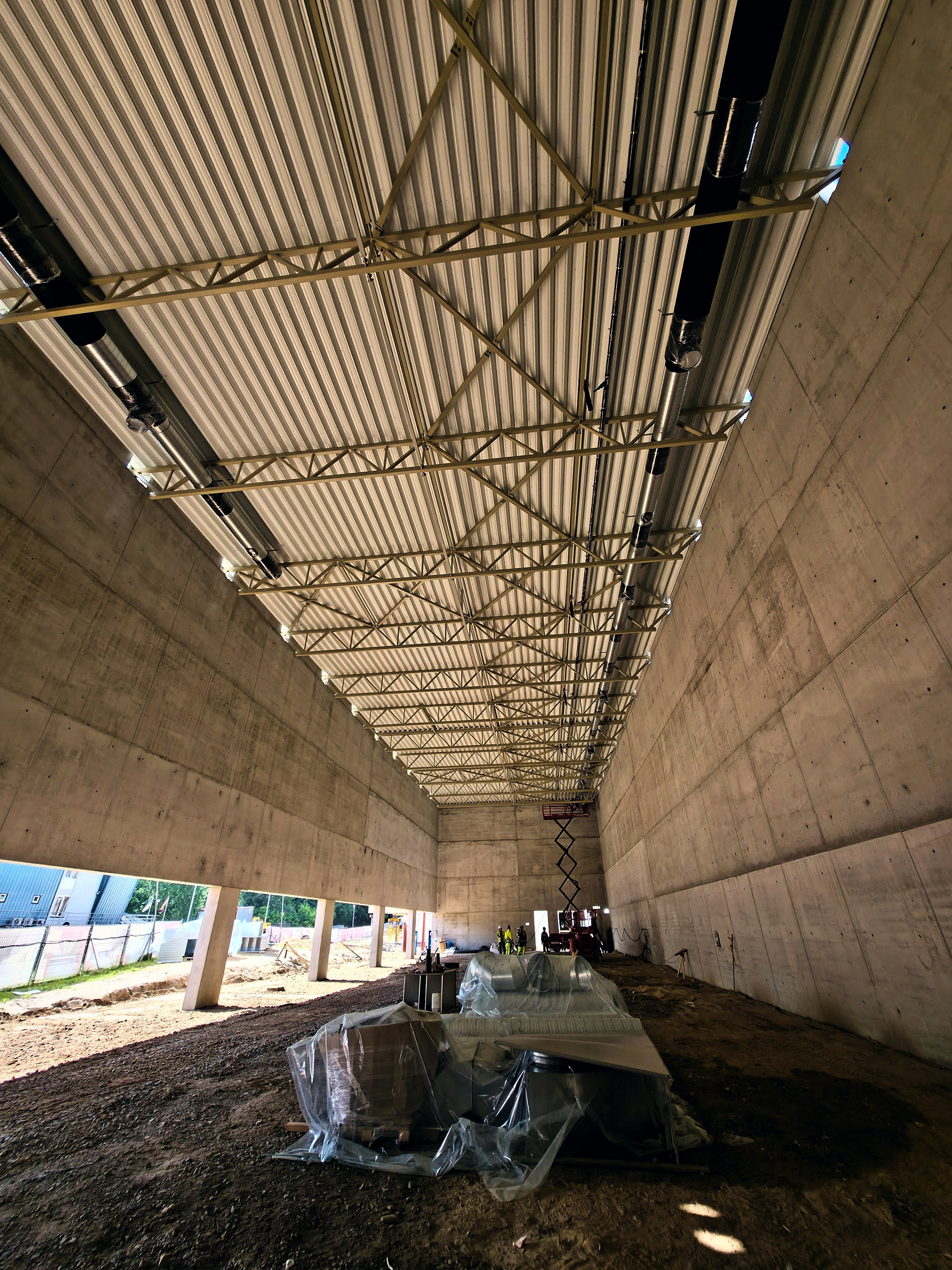 Žirmūnai Athletics Arena – construction progress, photo 12
